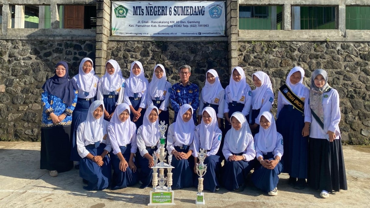 Paskibra MTsN 6 Sumedang Raih Dua Penghargaan di LKBB MAN 1 Sumedang 2025